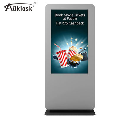 Màn hình LED 65 inch Biển báo kỹ thuật số ngoài trời Độ sáng cao 4K 89 Góc nhìn