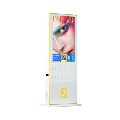 Chia sẻ công cộng Trạm sạc điện thoại di động Kiosk 24 inch 5000MAh