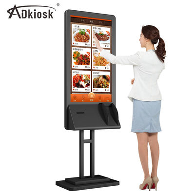 Tương tác Kiosk Tự phục vụ Màn hình cảm ứng LCD 43 inch 1920X1080 350cd / m2
