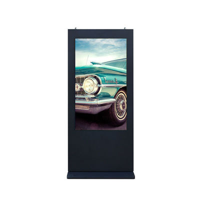 Biển báo kỹ thuật số ngoài trời không thấm nước Độ sáng cao 240V 55 inch 65 inch 75 inch