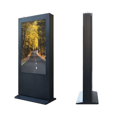Biển báo kỹ thuật số ngoài trời không thấm nước Độ sáng cao 240V 55 inch 65 inch 75 inch