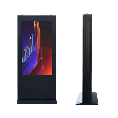 Bảng ký hiệu kỹ thuật số ngoài trời 55 inch 4K Màn hình hiển thị 89 Góc chống thấm nước