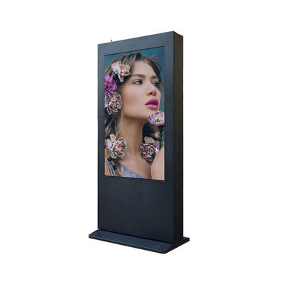 VGA HDMI Biển báo kỹ thuật số ngoài trời 55 inch 1920 * 1080 3000nits Hộp chống ăn mòn