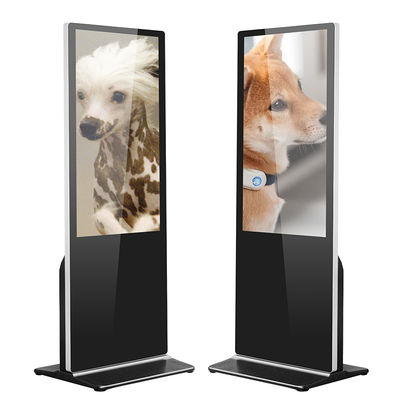 Màn hình quảng cáo Màn hình LCD đứng Bảng hiệu kỹ thuật số 75 inch Chống ăn mòn 280cd / m2