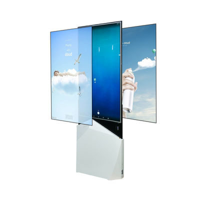 Biển báo màn hình kỹ thuật số đặt chân tự do OLED 55 inch hai mặt 1080P