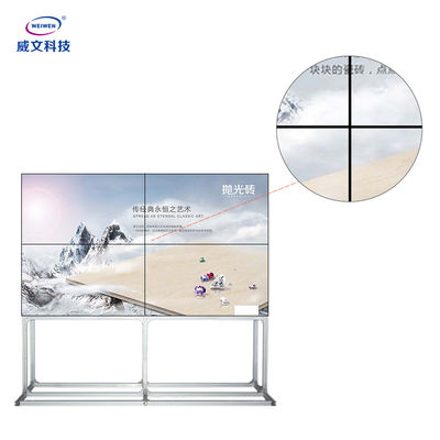 Màn hình hiển thị LCD treo tường 2k 4k Màn hình viền 1,8mm 2x3 FHD Độ phân giải 49Inch