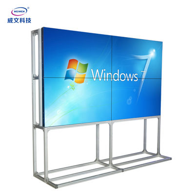 Màn hình cong 3,5 mm Giá đỡ treo tường video 3x3 Độ phân giải FHD 49Inch