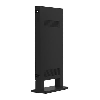 Máy nghe nhạc quảng cáo Android LCD 43Inch màu đen Biển báo kỹ thuật số đứng trên sàn IP65