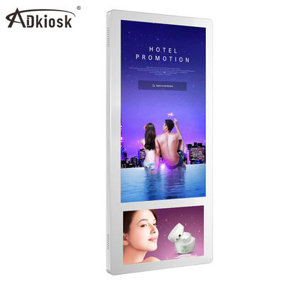 Thang máy HD Quảng cáo trong nhà Bảng hiệu kỹ thuật số 18.5Inch Treo tường rOM 8GB