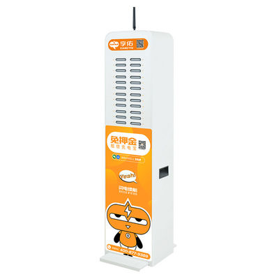Cho thuê trạm sạc điện thoại Trạm dự phòng điện 450W di động 24 khe cắm có nhãn dán