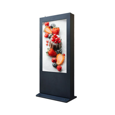 Phiên bản USB Màn hình hiển thị quảng cáo kỹ thuật số ngoài trời Bo mạch Totem 55 inch IP65 chống bụi