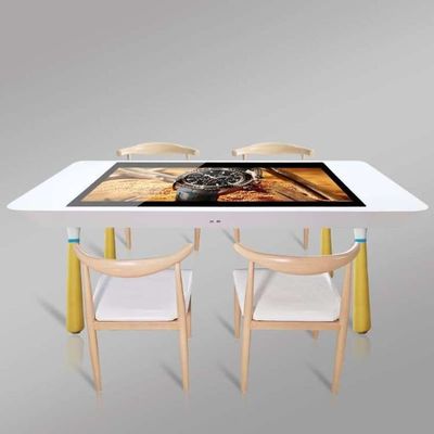 Màn hình cảm ứng điện dung Android Bàn cà phê thông minh Không thấm nước 55 inch ROM 8GB