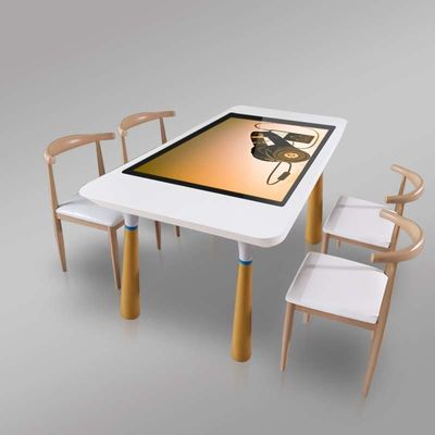 Nhà hàng Màn hình cảm ứng tương tác LCD Bàn điện dung 55 inch Android