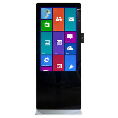 Màn hình cảm ứng Kiosk đứng trên sàn LCD Kiosk tự thanh toán hóa đơn 16,7M màu