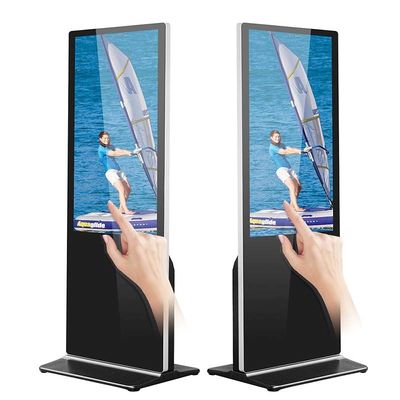 Kiosk quảng cáo tương tác Full HD Màn hình cảm ứng lớn 49 inch 55 inch H81
