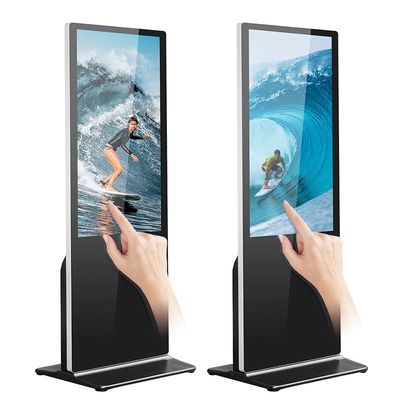 Kiosk thông tin tương tác UHD / Màn hình LCD kỹ thuật số 4K Tự phục vụ