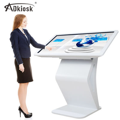 Chân đế 16: 9 Màn hình cảm ứng tương tác Kiosk Màn hình hiển thị quảng cáo LCD 16,7M màu