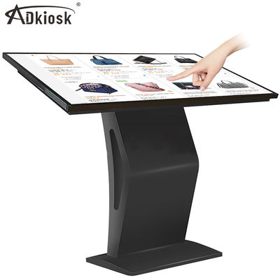 Chân đế 16: 9 Màn hình cảm ứng tương tác Kiosk Màn hình hiển thị quảng cáo LCD 16,7M màu