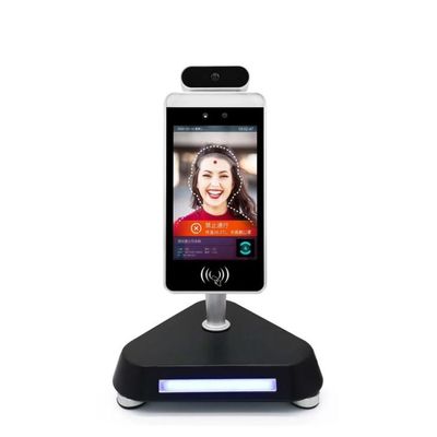 Kiểm soát truy cập Thiết bị đầu cuối nhận dạng khuôn mặt IP65 Bộ lưu trữ 8G treo tường chống thấm nước