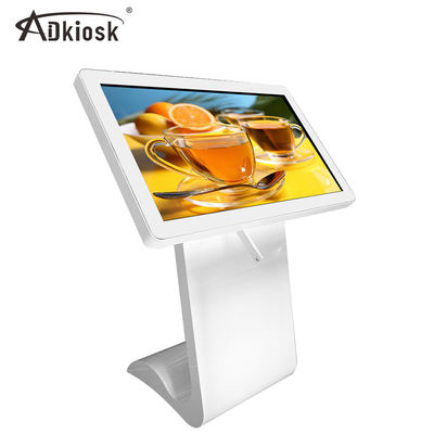 Màn hình cảm ứng tương tác LED hồng ngoại trong nhà Kiosk Totem White Hệ điều hành Android 32 inch
