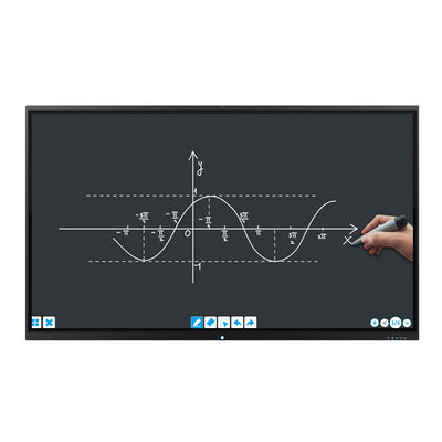 Bảng điều khiển kỹ thuật số tương tác 1080P 1200: 1 LCD dành cho giảng dạy trực tuyến