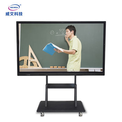 Màn hình cảm ứng Webcam Bảng trắng tương tác 43Inch Thời gian đáp ứng 8ms