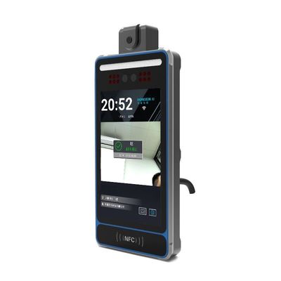 Thiết bị đầu cuối báo động đo nhiệt độ nhận dạng khuôn mặt khoảng cách 1,5m thông minh