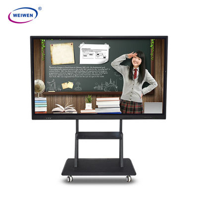 Màn hình cảm ứng điện tử LCD Bảng trắng TV hấp dẫn với giá đỡ Tùy chọn