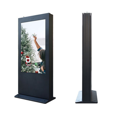 Kiosk biển báo kỹ thuật số LCD 49 inch được làm mát bằng không khí Cảm quang tự động