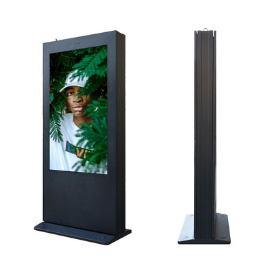 Kính chống cháy nổ Chuyên nghiệp ngoài trời Bảng hiệu kỹ thuật số totem Máy nghe nhạc quảng cáo Bảng hiệu kỹ thuật số