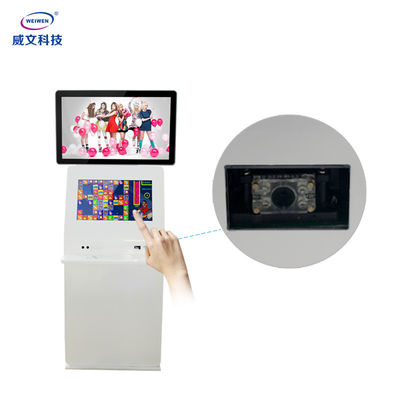 Đế sàn Độ sáng cao Màn hình cảm ứng màn hình cảm ứng LCD hai mặt Bảng hiệu kỹ thuật số