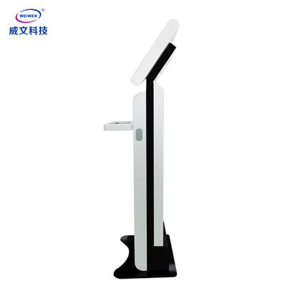 Sàn đứng Tất cả trong một Màn hình cảm ứng LCD Totem với Bàn phím kim loại