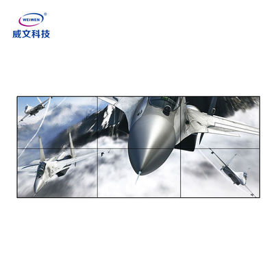 Màn hình video LCD treo tường có thể treo tường Màn hình ghép LCD 1920x1080 / 4k 3x3