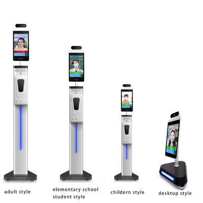 Đầu cuối nhận dạng khuôn mặt màn hình 7 inch Máy quét nhiệt kế hồng ngoại