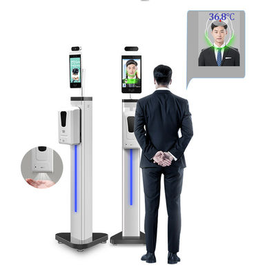 Thiết bị đầu cuối nhận dạng khuôn mặt nhiệt độ tất cả trong một Máy ảnh động Khoảng cách 150cm