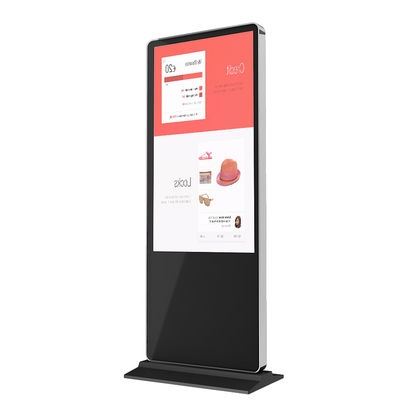 65Inch Màn hình cảm ứng tương tác Kiosk sàn đứng Android cho ngân hàng