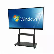 65 inch giáo dục hệ thống kép tất cả trong một máy cảm ứng Màn hình tương tác Bảng trắng