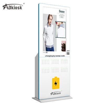 Pin LiPo LCD Kiosk sạc dự phòng 5000 mah ABS với 24 khe cắm