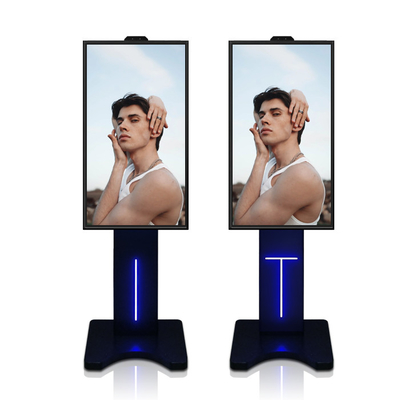 Đế sàn 2500nits Kiosk tự phục vụ 2K Độ phân giải 4K Màn hình cảm ứng 43 inch
