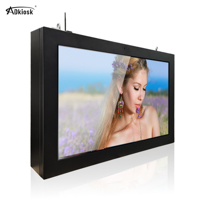 Kính cường lực Màn hình LCD ngoài trời 500cd / M2 1080p Ip55 Treo tường