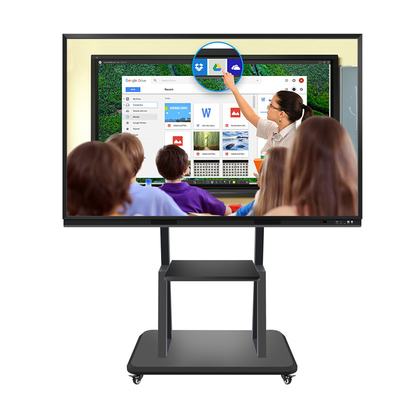 Bảng trắng tương tác LCD viết kỹ thuật số 400cd / m2 RS232 cho giáo dục
