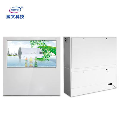 Màn hình cảm ứng trong suốt bằng kính Bảng hiệu kỹ thuật số AC100V 6ms FHD