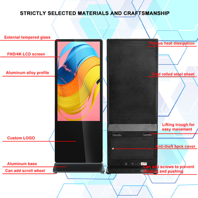 Kiosk nền LCD 1080P Màn hình IPS H81 Bo mạch chính Kiosk LCD tương đối hấp dẫn