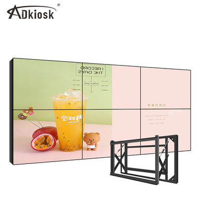 Màn hình LCD màn hình LCD viền màn hình hẹp 49 inch Màn hình ghép quảng cáo dọc 3x3