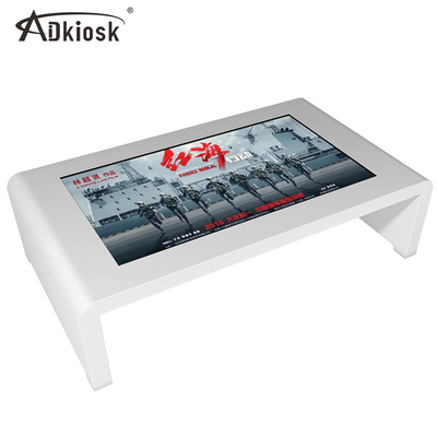 Bàn tương tác thông minh cảm ứng 55 &quot;Pcap Chống thấm nước cho nhà hàng hội nghị cà phê