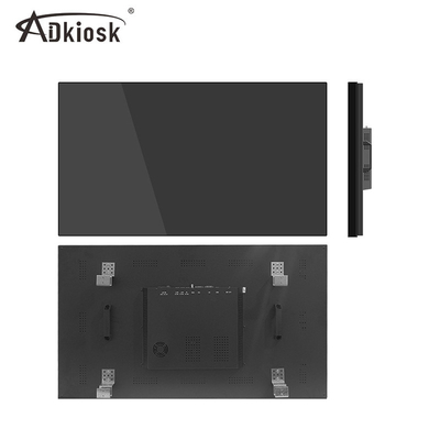 4k 55 inch Quảng cáo Video Wall Màn hình ghép Lcd trong nhà 2x2 3x3
