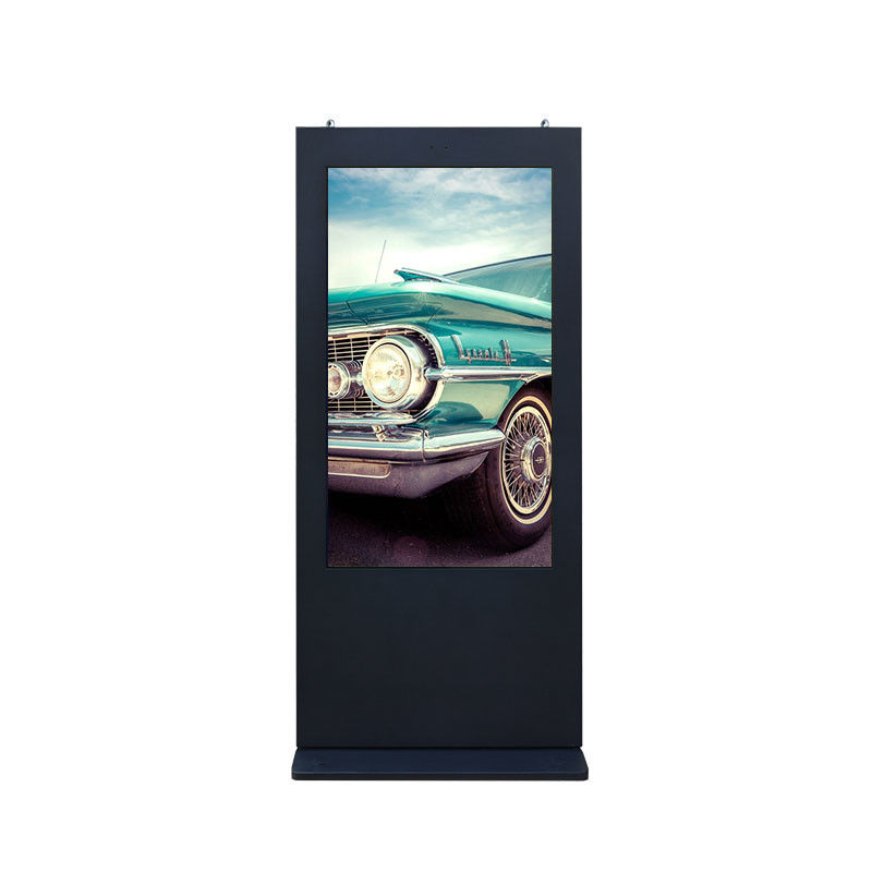 Biển báo kỹ thuật số ngoài trời không thấm nước Độ sáng cao 240V 55 inch 65 inch 75 inch