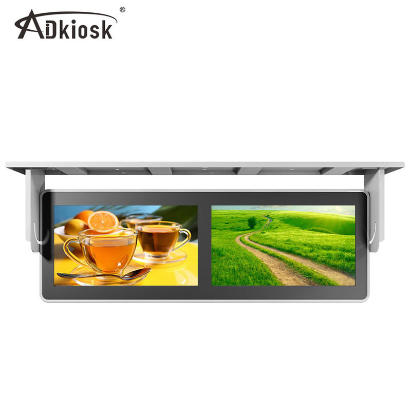 Màn hình LCD TFT 19 inch Bus 250 nits Với Mạng WiFi gắn trên cùng