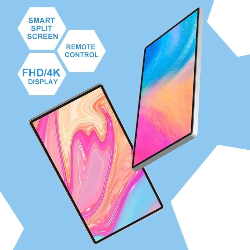 Màn hình LCD treo tường 43 inch Mạng trình phát quảng cáo Wifi 50hz 6ms Thời gian đáp ứng