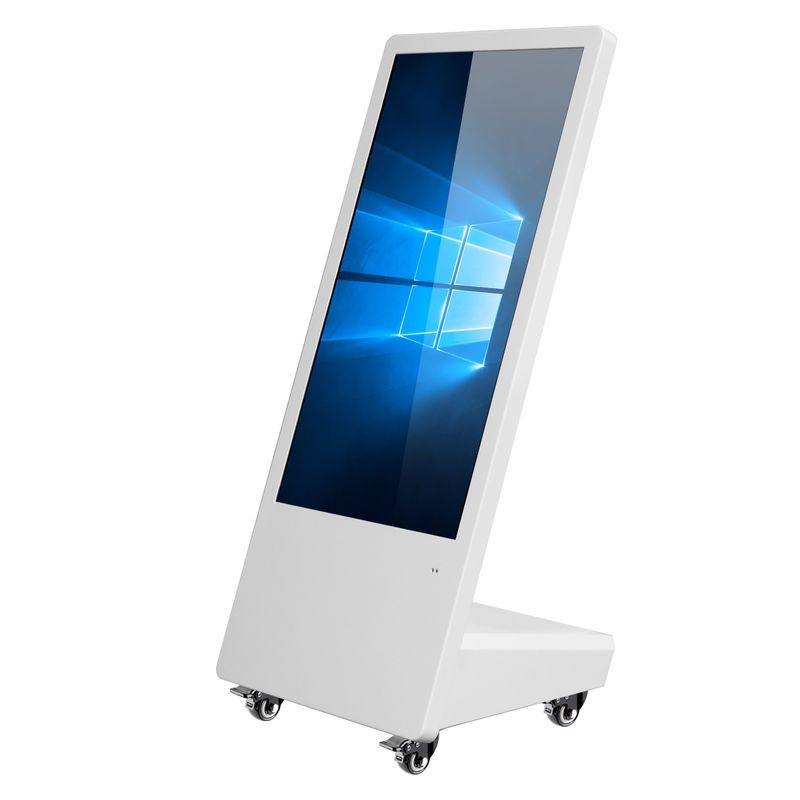 Biển báo kỹ thuật số đứng trên sàn 32 inch 16:09 Trình phát quảng cáo màn hình LCD thông tin